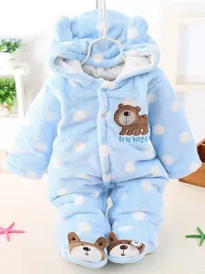 Niño Kigurumi Onesie Pijama Franela Mono Traje de oso #369963