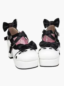 Zapatos de lolita de con lazo de estilo moderno