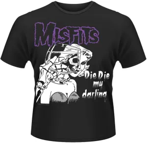 Misfits Camiseta de manga corta Die Die My Darling Hombre Black 3XL