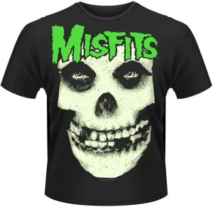 Misfits Camiseta de manga corta Glow Jurek Skull Black L