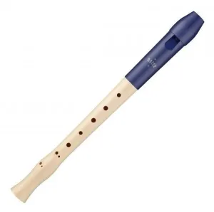 Moeck 1023 Flauta dulce soprano C Azul-Natural