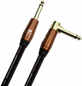 Monster Cable Prolink Acoustic 21FT Instrument Cable Negro 6,4 m Angled-Straight Cable de instrumento