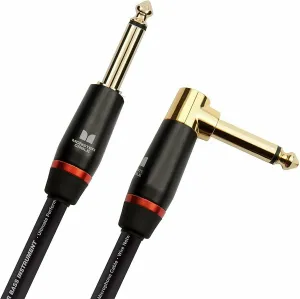 Monster Cable Prolink Bass 12FT Instrument Cable Negro 3,6 m Angled-Straight Cable de instrumento