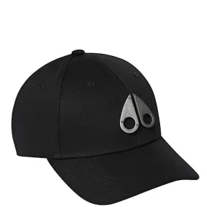 Moose Knuckles Mens Logo Icon Cap Black ONE Size #378317