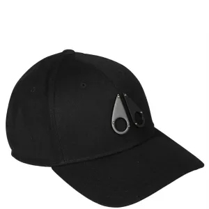 Moose Knuckles Mens Logo Icon Cap Black ONE Size #501367