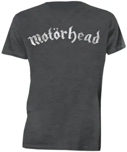 Motörhead Camiseta de manga corta Distressed Logo Charcoal XL