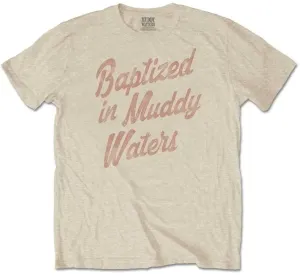 Muddy Waters Camiseta de manga corta Baptized Unisex Sand M