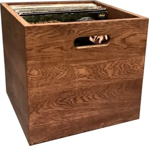Music Box Designs A Whole Lotta Rosewood Caja Caja de discos de vinilo