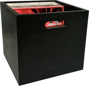 Music Box Designs Black Magic Caja Caja de discos de vinilo