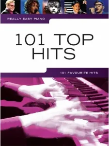Music Sales Really Easy Piano: 101 Top Hits Music Book