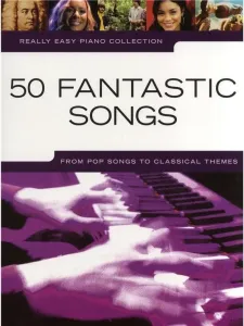 Music Sales Really Easy Piano: 50 Fantastic Songs Music Book Partitura para pianos