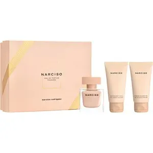Narciso Rodriguez NARCISO Poudrée Set de regalo Eau de Parfum Spray 50 ml + Shower Gel 50 ml + Body Lotion 50 ml 1 Stk