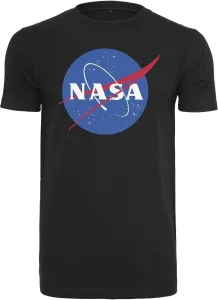 NASA Camiseta de manga corta Logo Black M