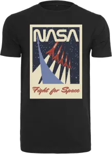 NASA Camiseta de manga corta Fight For Space Black XS