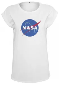 NASA Camiseta de manga corta Insignia Blanco XL