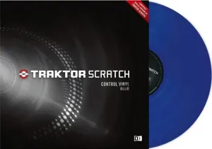 Native Instruments Traktor Scratch Pro Control Vinyl Azul