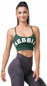 Nebbia Classic Hero Cut-Out Sports Bra Dark Green L Ropa interior deportiva