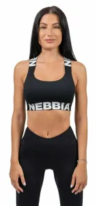 Nebbia Medium-Support Criss Cross Sports Bra Iconic Black L Ropa interior deportiva