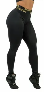 Nebbia Classic High Waist Leggings INTENSE Perform Black/Gold S Pantalones deportivos