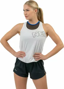 Nebbia FIT Activewear Tank Top “Racer Back” Blanco L Camiseta deportiva