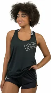 Nebbia FIT Activewear Tank Top “Racer Back” Black M Camiseta deportiva