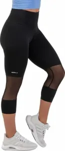 Nebbia High-Waist 3/4 Length Sporty Leggings Black L Pantalones deportivos