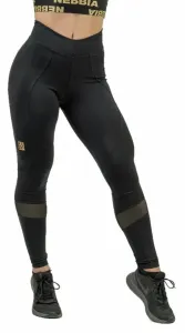 Nebbia High Waist Push-Up Leggings INTENSE Heart-Shaped Black/Gold L Pantalones deportivos
