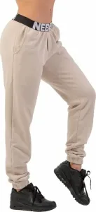 Nebbia Iconic Mid-Waist Sweatpants Cream L Pantalones deportivos