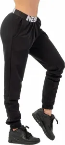 Nebbia Iconic Mid-Waist Sweatpants Black L Pantalones deportivos