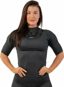 Nebbia Python SnakeSkin Mid Sleeve T-Shirt Black L Camiseta deportiva