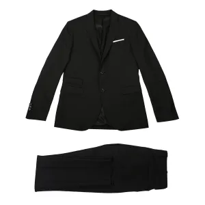 Neil Barrett Men's Peak Lapel Formal Two Piece Suit Black - BLACK XL