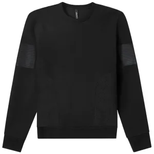 Neil Barrett Men's Neoprene Panelled Sweatshirt Black L #708128