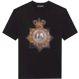 Neil Barrett Men's Graphic Print T-shirt Black S