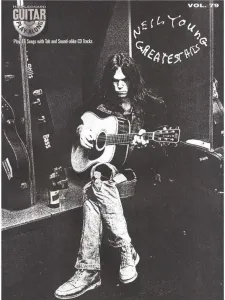 Neil Young Guitar Play-Along Volume 79 Music Book Partitura para guitarras y bajos