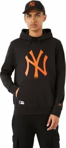 New York Yankees MLB Seasonal Team Logo Black/Orange L Sudadera