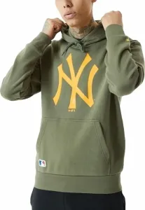 New York Yankees MLB Seasonal Team Logo Olive/Orange M Sudadera