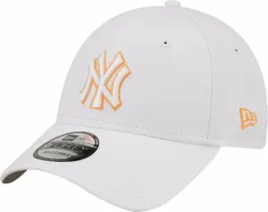 New York Yankees Gorra 9Forty MLB Neon Outline White/Orange UNI