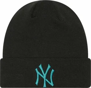New York Yankees MLB League Essential Cuff Beanie Black/Light Blue UNI Gorro