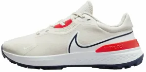 Nike Infinity Pro 2 Mens Golf Shoes Phantom/Bright Crimson/White/Midnight Navy 44 Calzado de golf para hombres