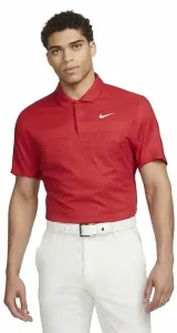 Nike Dri-Fit ADV Tiger Woods Mens Golf Polo Gym Red/University Red/White XL
