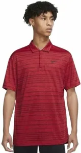 Nike Dri-Fit Tiger Woods Advantage Stripe Red/Black/Black M Camiseta polo