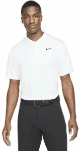 Nike Dri-Fit Victory Mens Golf Polo White/Black L Camiseta polo