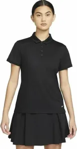 Nike Dri-Fit Victory Womens Golf Polo Black/White XS Camiseta polo