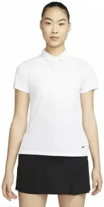 Nike Dri-Fit Victory Womens Golf Polo White/Black XS Camiseta polo