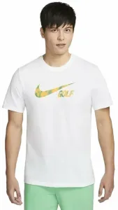Nike Swoosh Mens Golf T-Shirt Blanco L