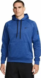 Nike Therma-FIT Hooded Mens Pullover Blue Void/ Game Royal/Heather/Black M Sudadera fitness