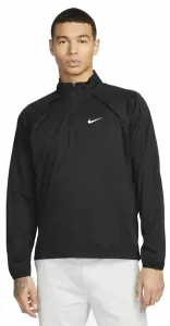 Nike Repel Tour Mens 1/2-Zip Golf Jacket Black/White L Chaqueta