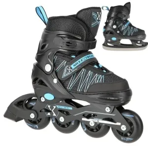 Nils Extreme NH11912 2in1 Patines en linea Azul 35-38