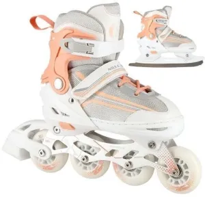 Nils Extreme NH18190 2in1 Patines en linea White/Pink 39-43