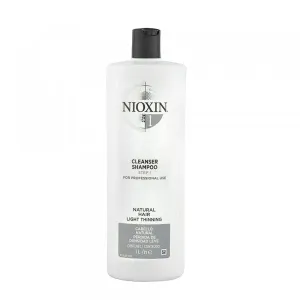System 1 Cleanser Shampoing pour cheveux normaux à fins et naturels - Nioxin Champú 1000 ml